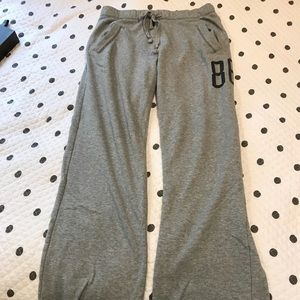 Gray sweatpants from Pink